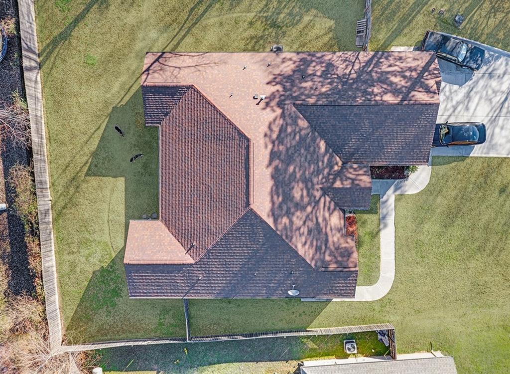 523 Mitchell Ryan Wake Village, TX 75501 - Photo 34 of 37 a aerial view of a house