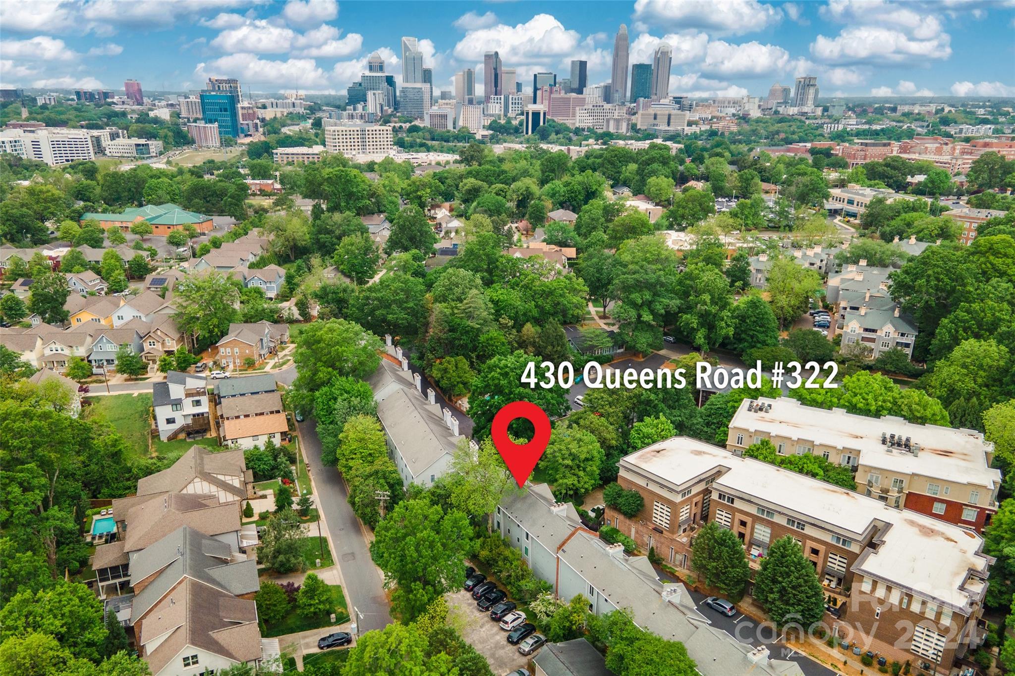 430 Queens Road, Unit 322 Charlotte, NC 28207 - Photo 20 of 20 city view