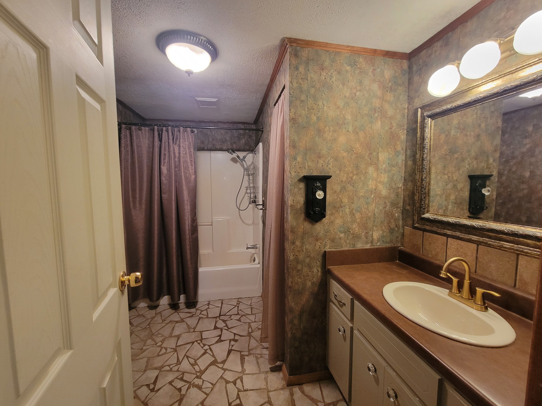 2992 Gum Creek Road Decherd, TN 37324 - Photo 15 of 25 a bathroom with a sink double vanity and a mirror
