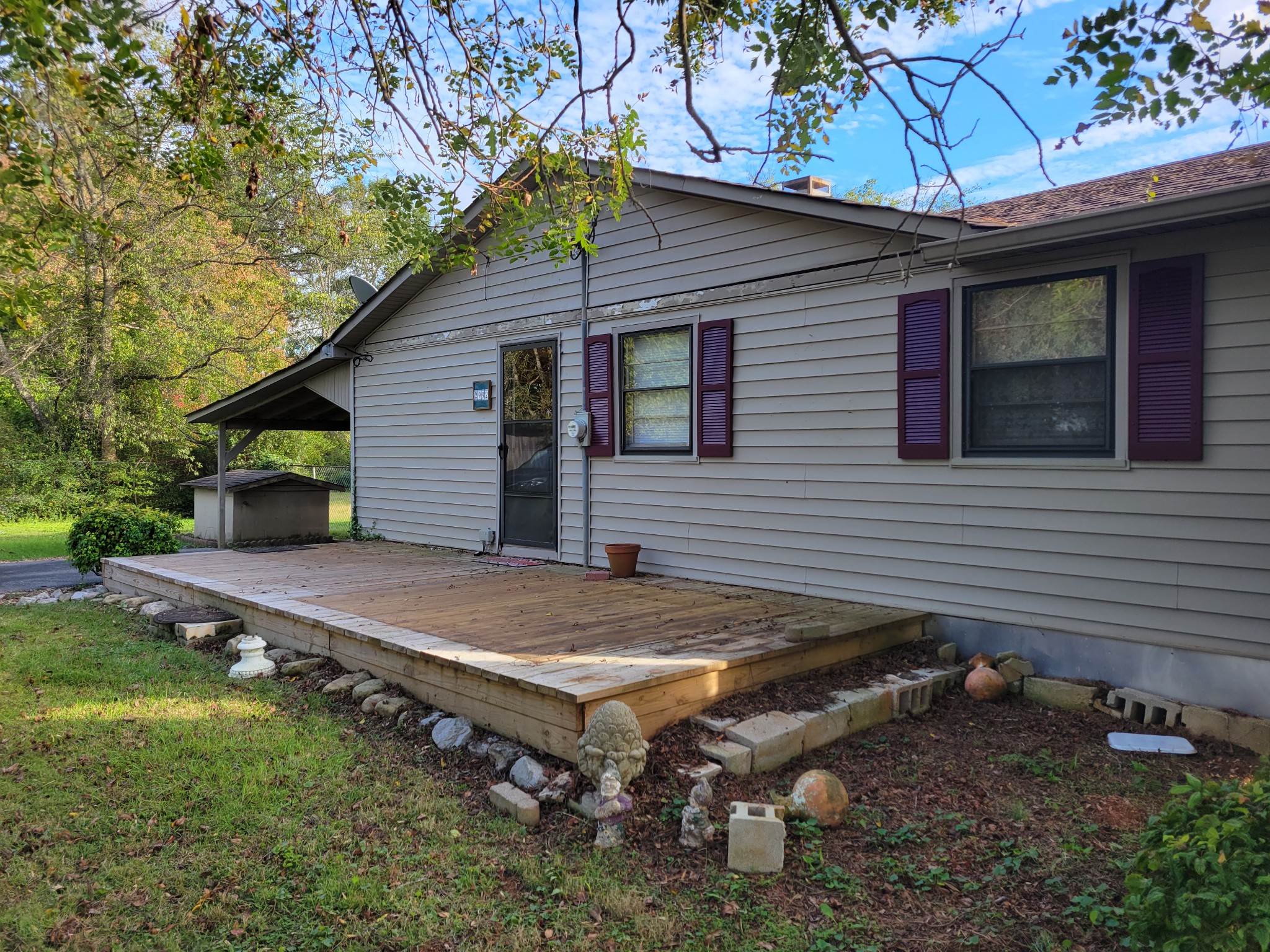 2992 Gum Creek Road Decherd, TN 37324 - Photo 21 of 25 a view of a house with a backyard