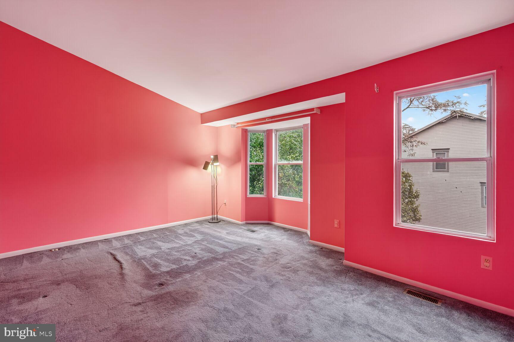 2890 Schoolhouse Circle Silver Spring, MD 20902 - Photo 11 of 23 a view of empty room with red walls