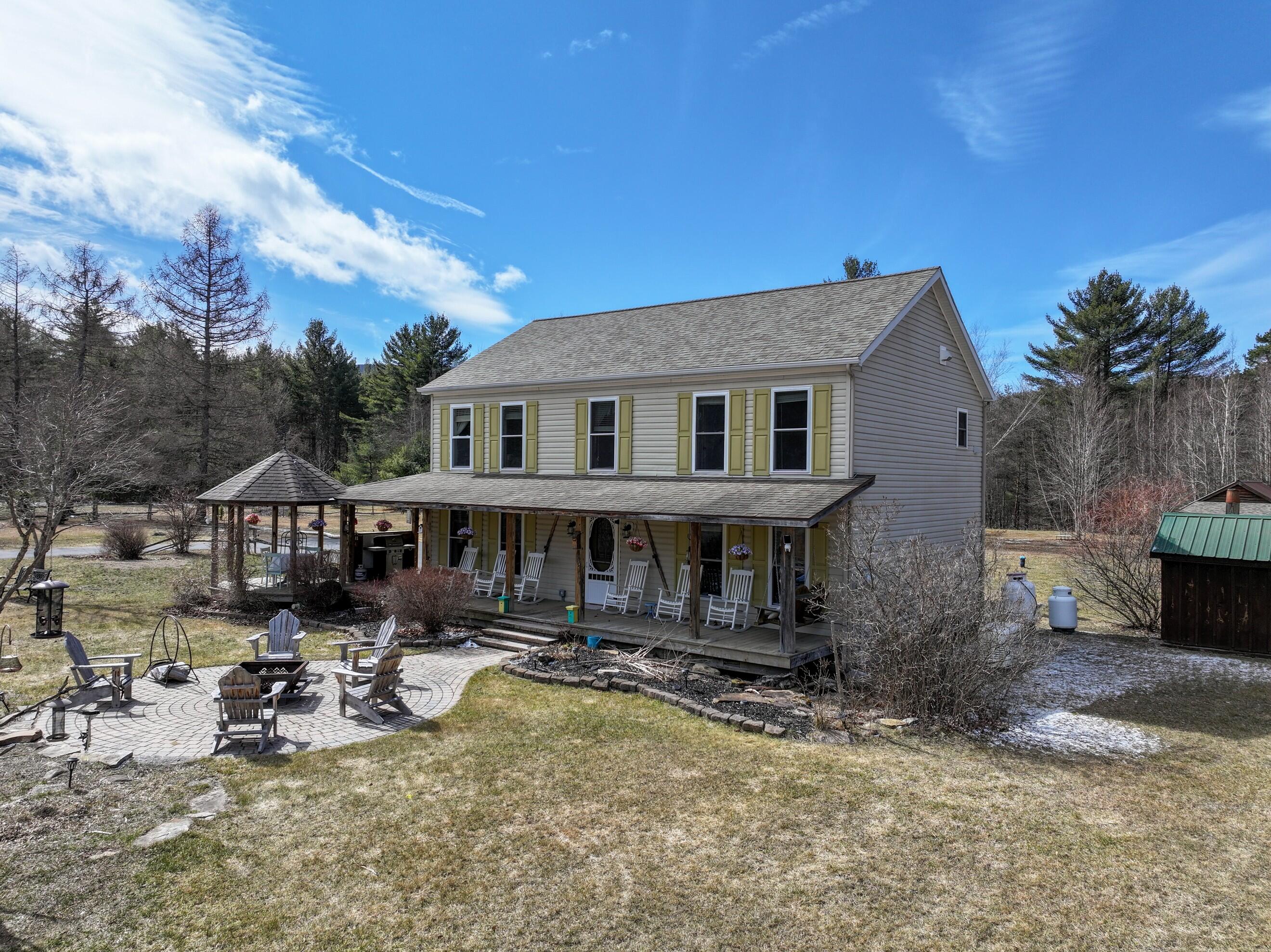 1167 Trout Pond Road Keeseville, NY 12944 - Photo 51 of 74 Aerial View ? Front of Property