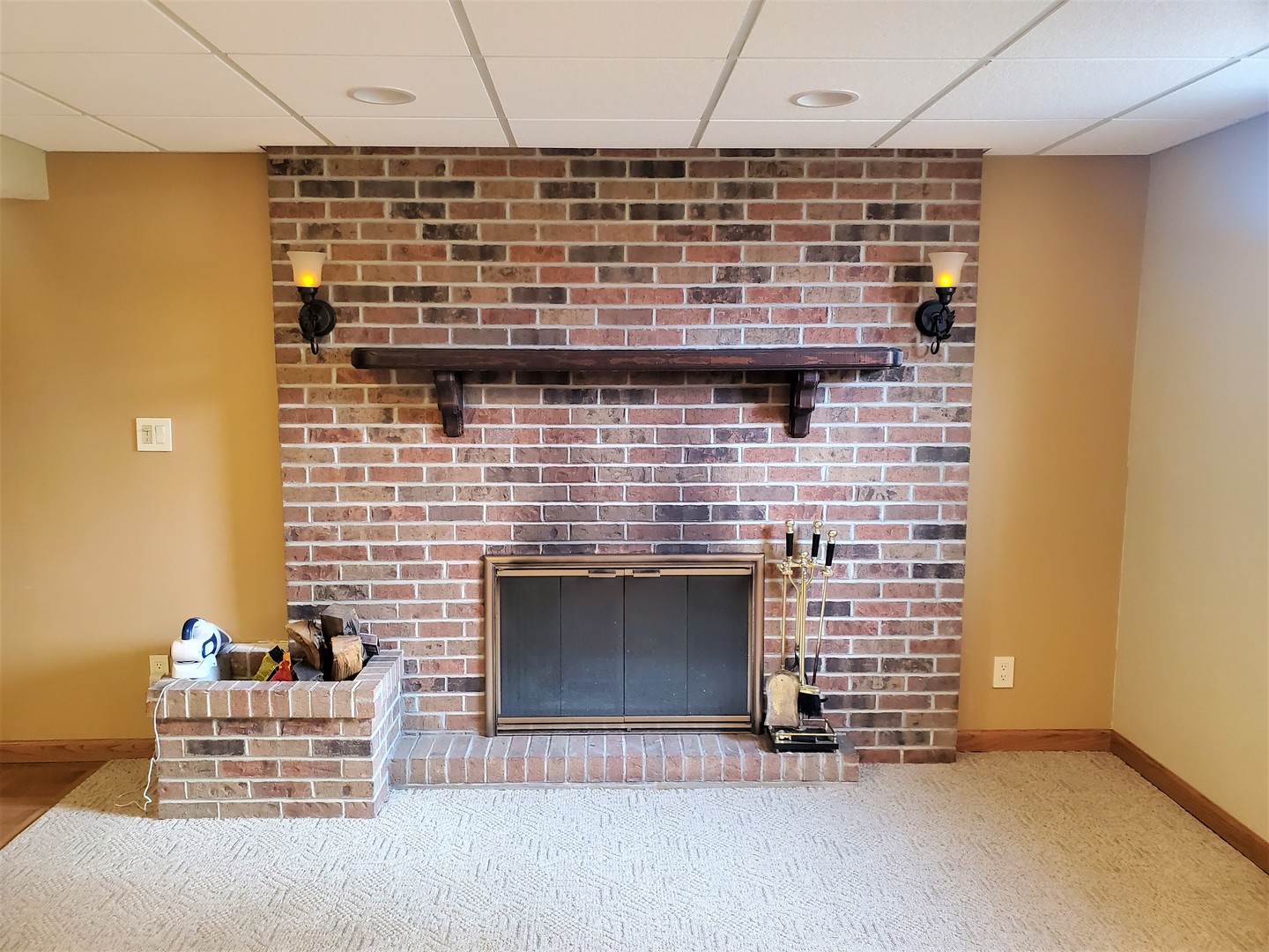 8776 Wolf Road Kingston, IL 60145 - Photo 22 of 35 a brick oven with fireplace