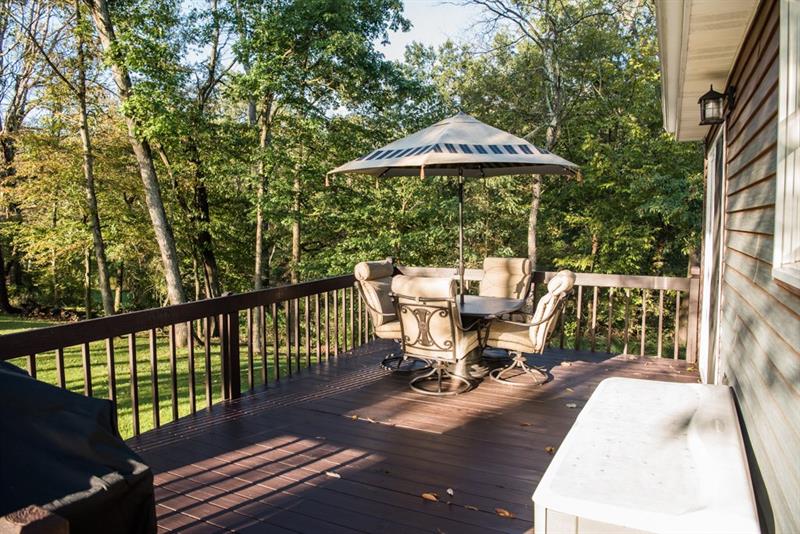 6992 Crider Road Mars, PA 16046 - Photo 14 of 15 Enjoy the picturesque view from the recently stained deck.