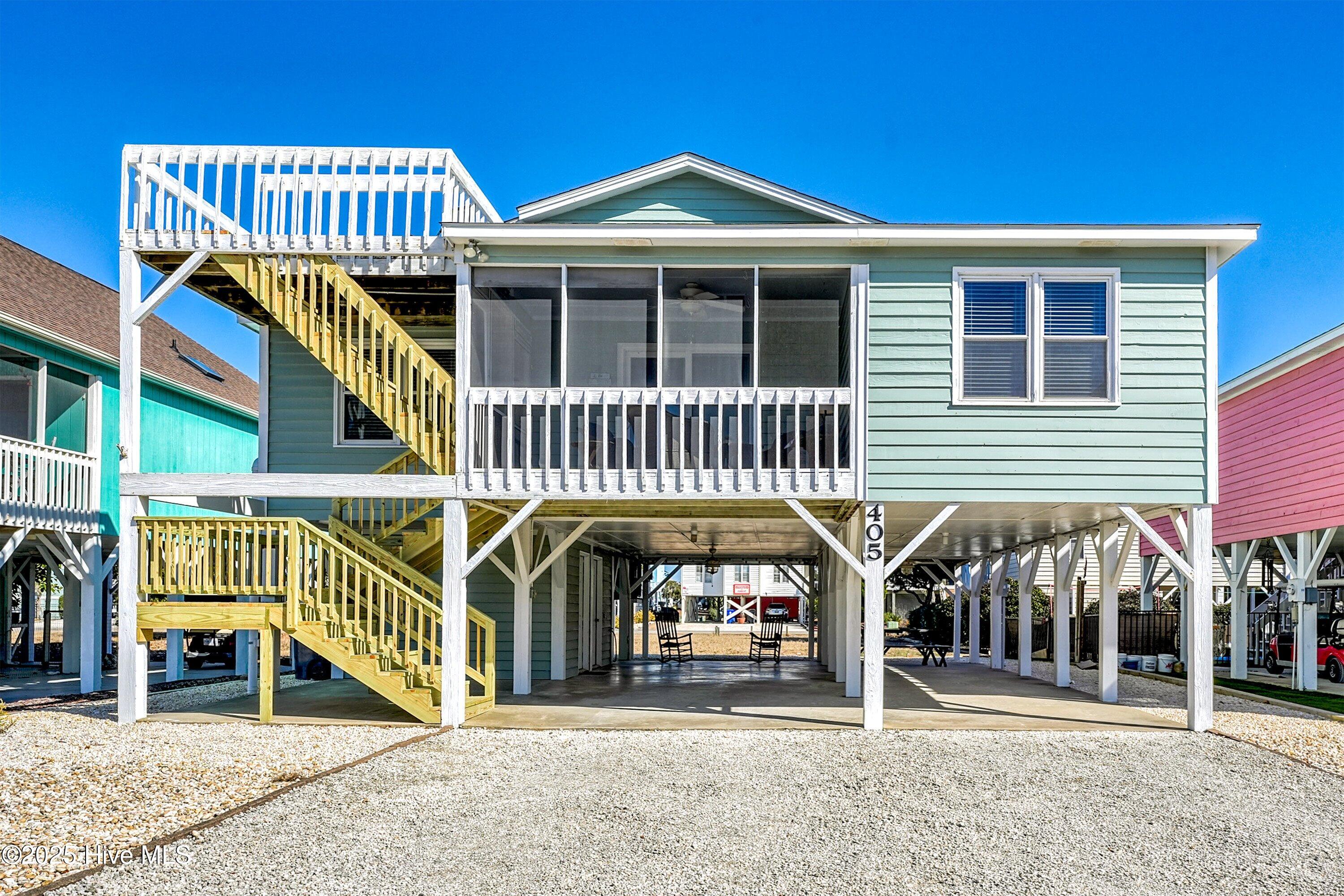 405 5th Street Sunset Beach, NC 28468 - Photo 1 of 23 front elevation