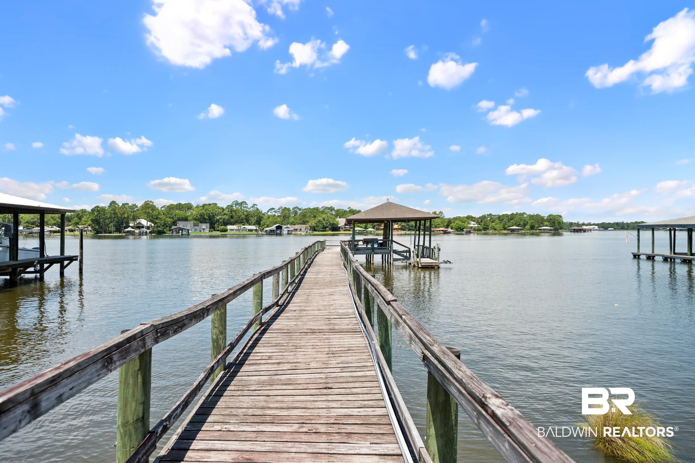 8585 Bay Harbor Road Elberta, AL 36530 - Photo 48 of 51 Dock with a water view and boat lift