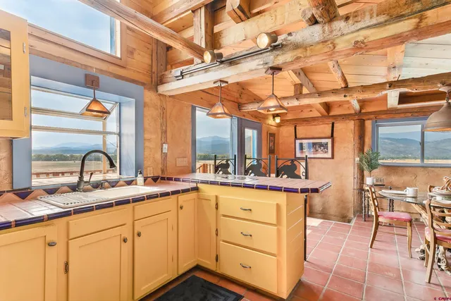 a outdoor space with furniture