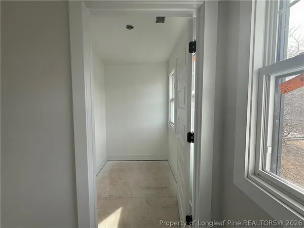 a room with cabinets