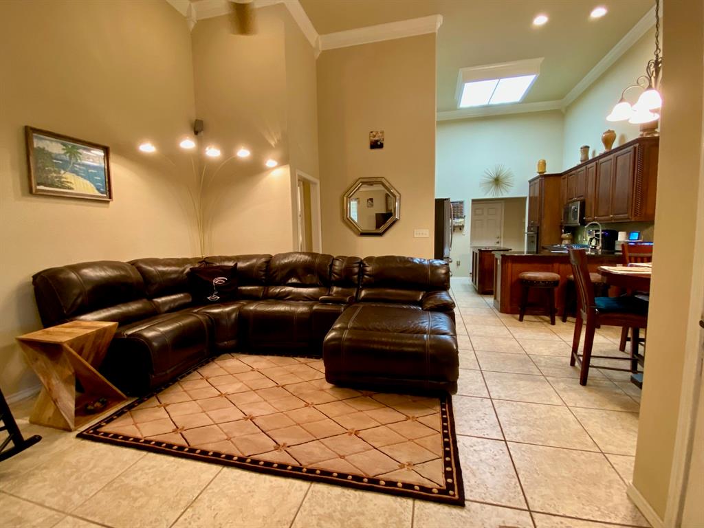 210 Ranchgate Trail Waco, TX 76657 - Photo 15 of 31 Family Room with View of Kitchen