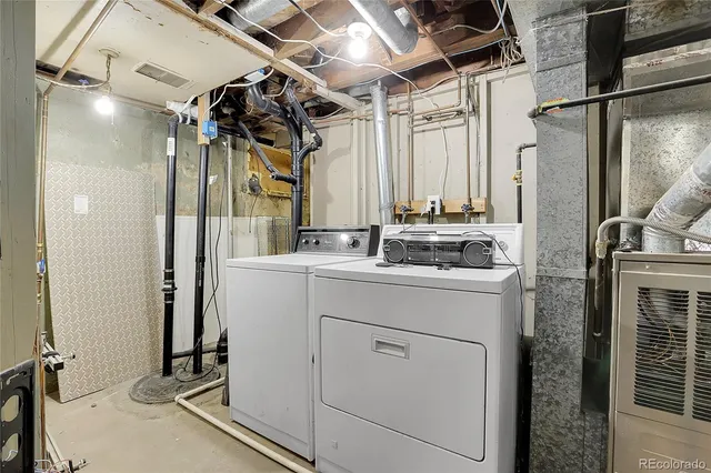 a view of room with walk in closet