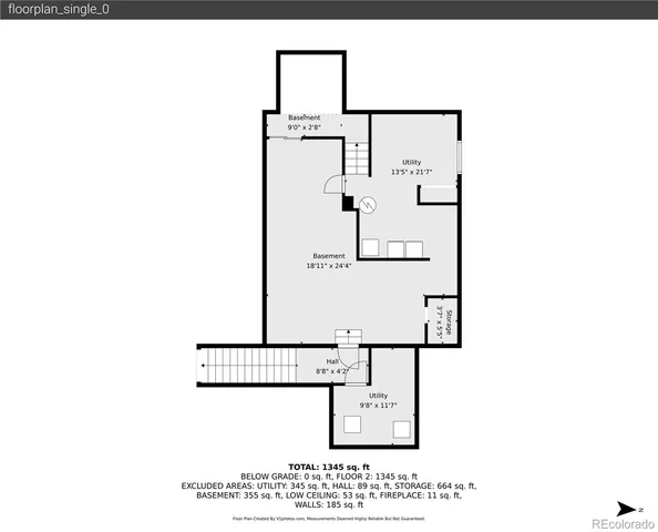 a picture of a floor plan
