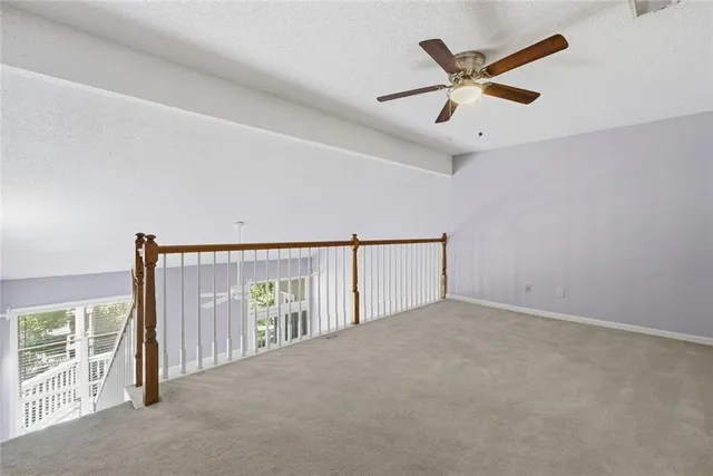 a view of yellow room