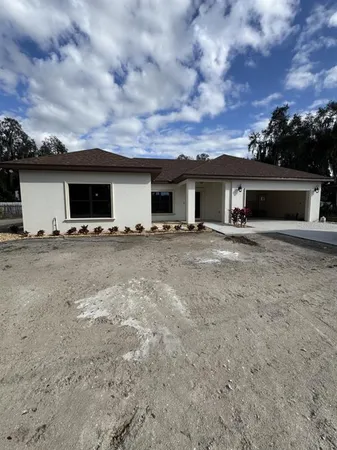 a view of the house with backyard