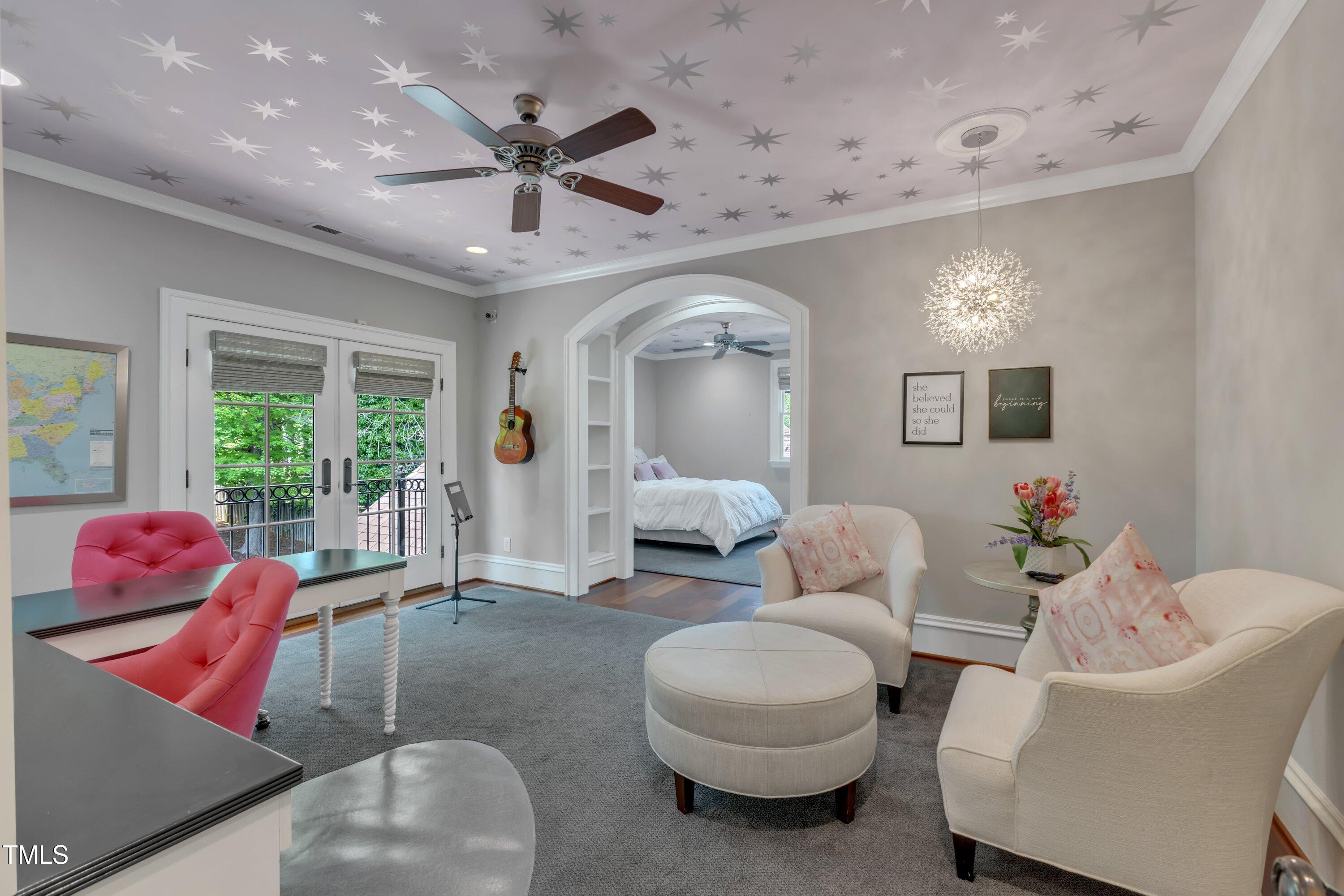 2117 Buckingham Road Raleigh, NC 27607 - Photo 45 of 82 a living room with furniture and a large window