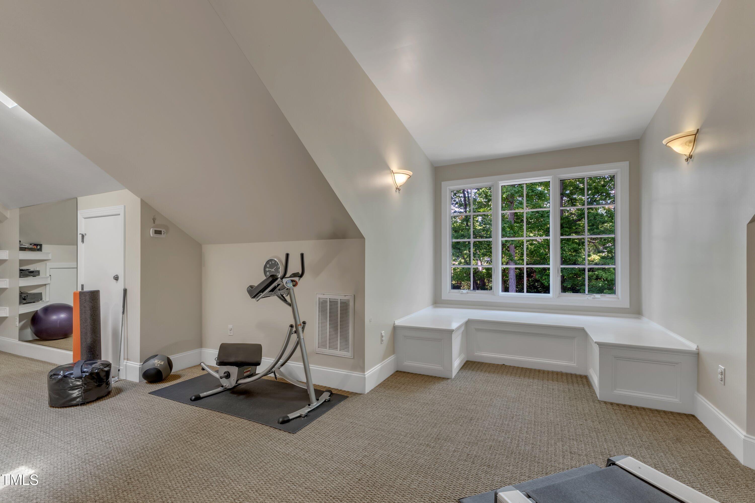 2117 Buckingham Road Raleigh, NC 27607 - Photo 58 of 82 a view of a room with gym equipment