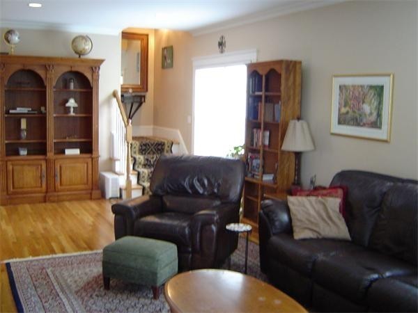 46 Harris Road Newton, MA 02465 - Photo 6 of 28 a living room with furniture and a couch