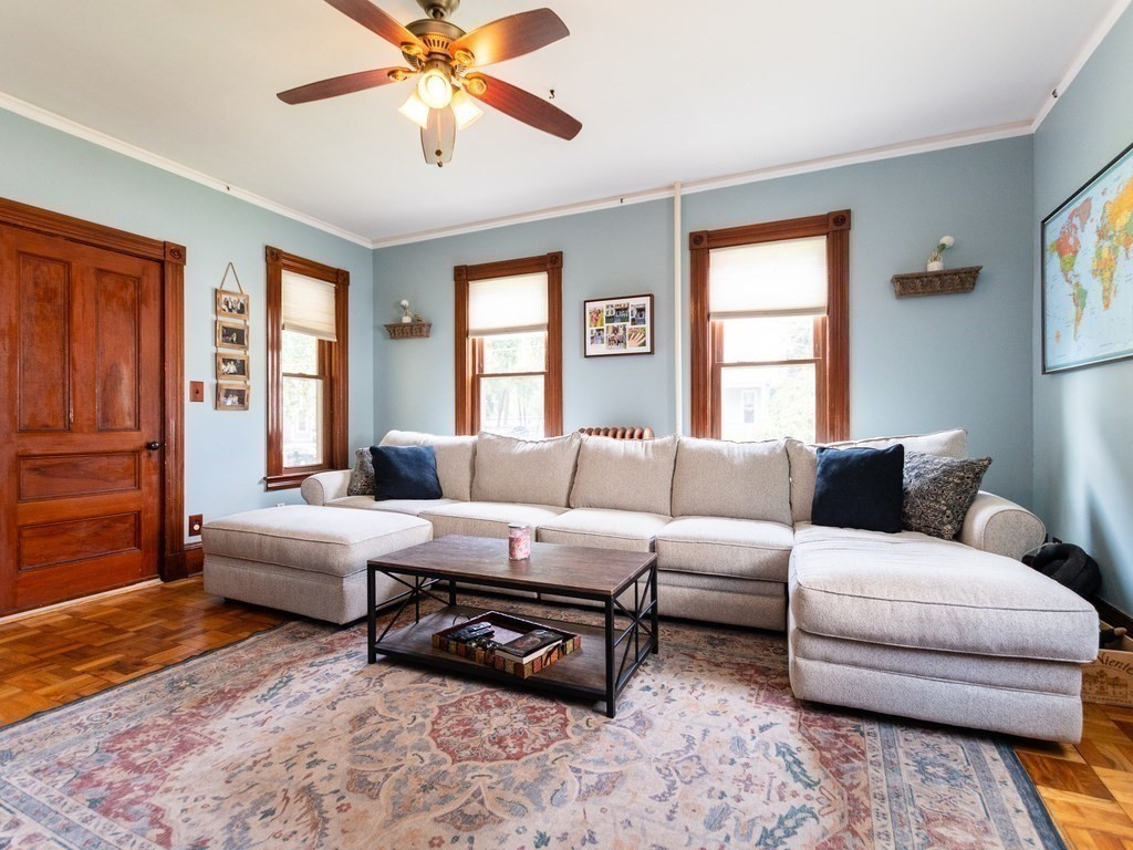 16 Alexander Street Framingham, MA 01702 - Photo 12 of 41 a living room with furniture and a window