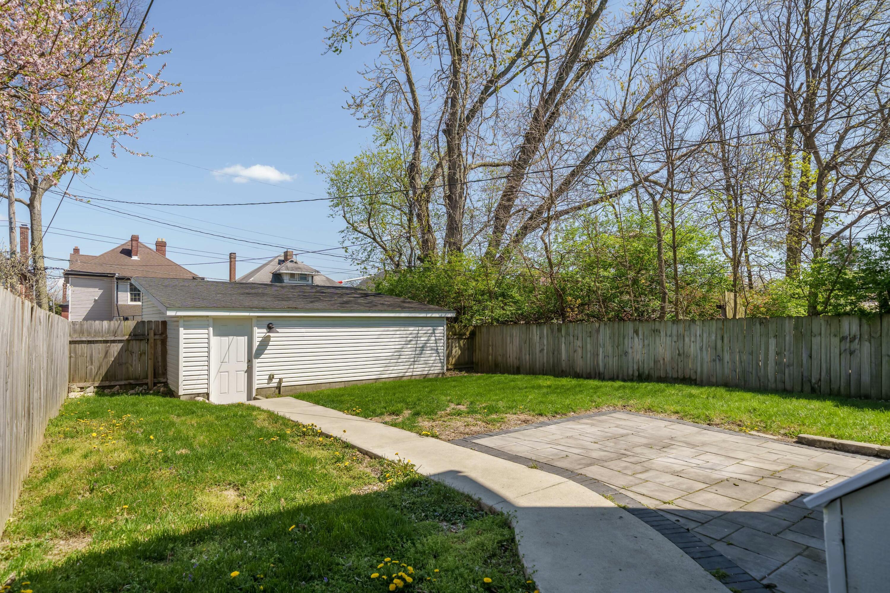 418 Berkeley Road Columbus, OH 43205 - Photo 27 of 37 Fenced-in yard perfect for pets