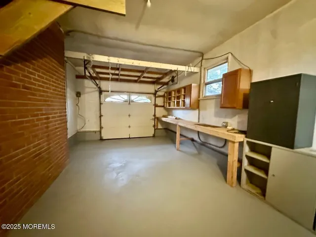 a view of storage and utility room