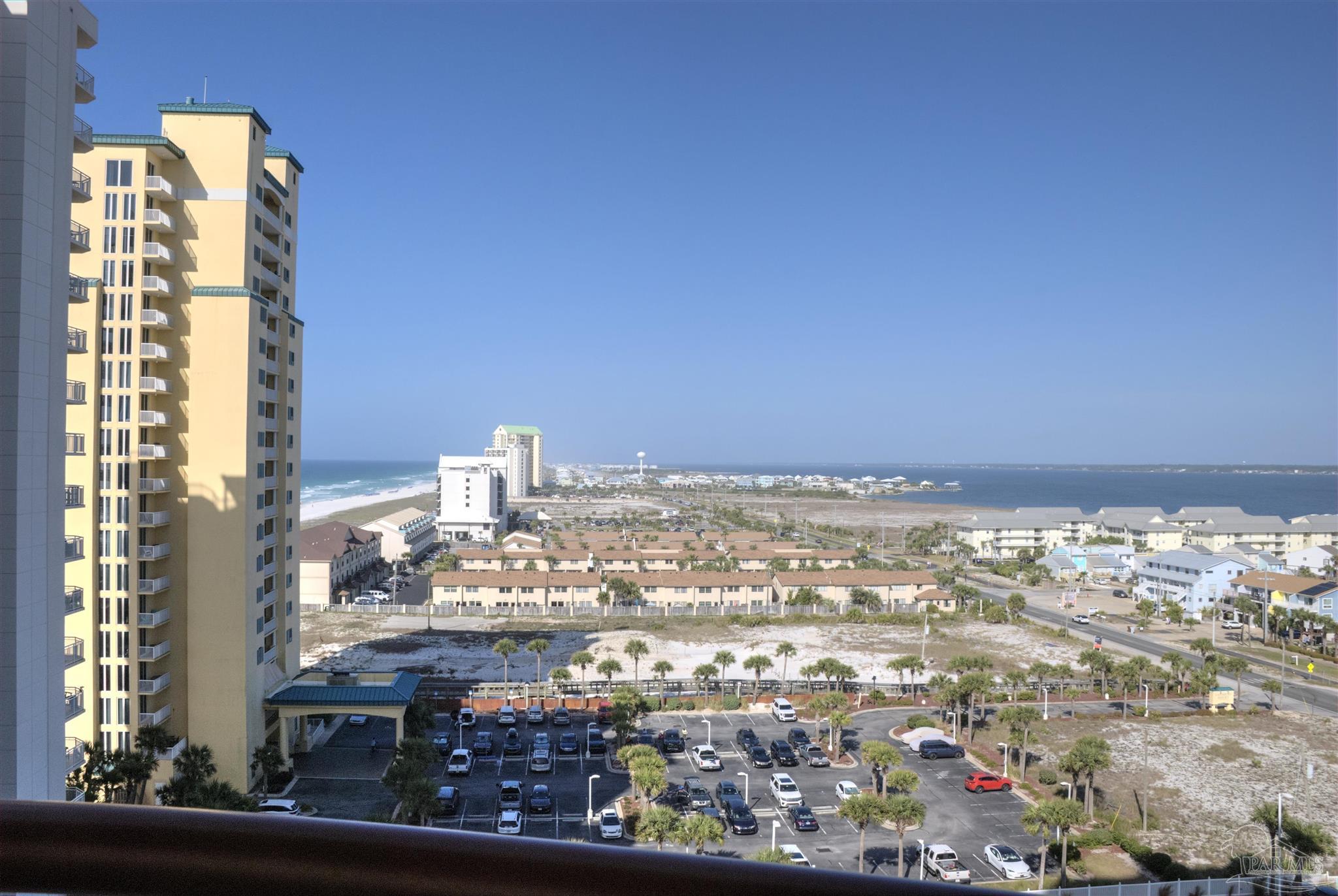 8501 Gulf Boulevard, Unit 10F Navarre, FL 32566 - Photo 11 of 35 a view of a city with tall buildings