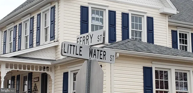 a view of a street sign
