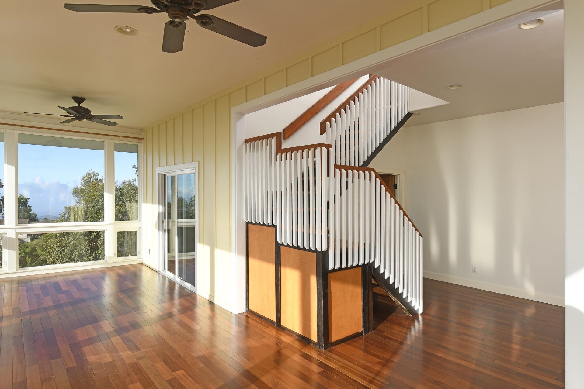 210 Napoko Place Kula, HI 96790 - Photo 12 of 37 Stairs leading to a second level finished attic loft / work /storage area