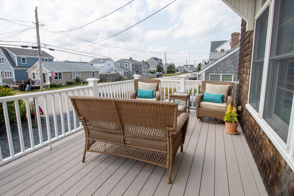 117 River Street Scituate, MA 02050 - Photo 22 of 23 a view of a balcony with chairs