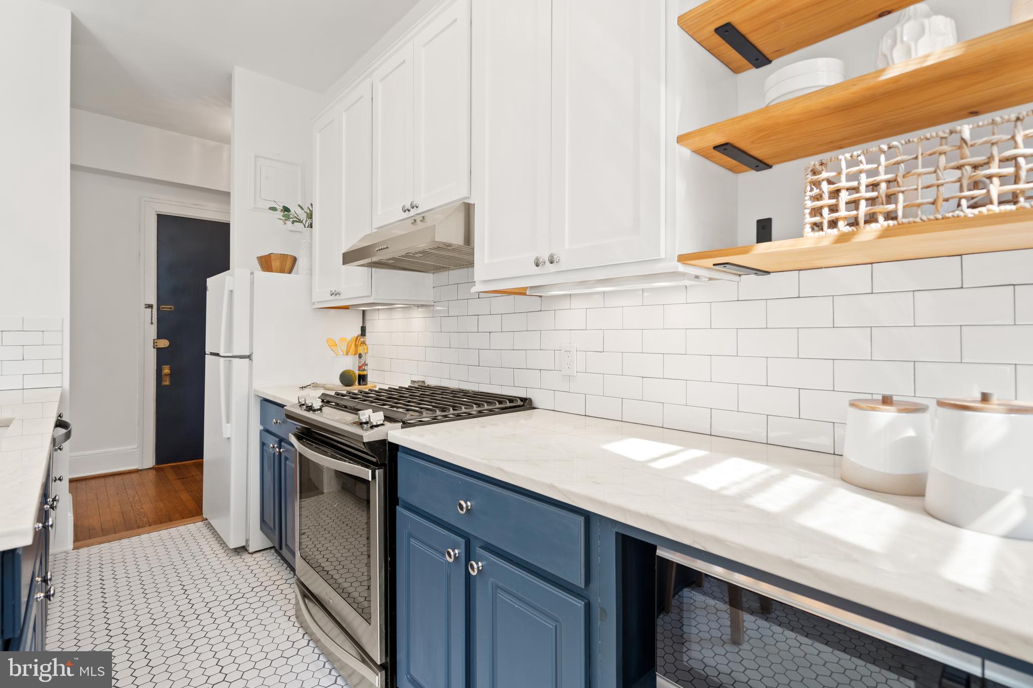 3039 Macomb Street Northwest, Unit 23 Washington, DC 20008 - Photo 14 of 45 Two toned cabinetry