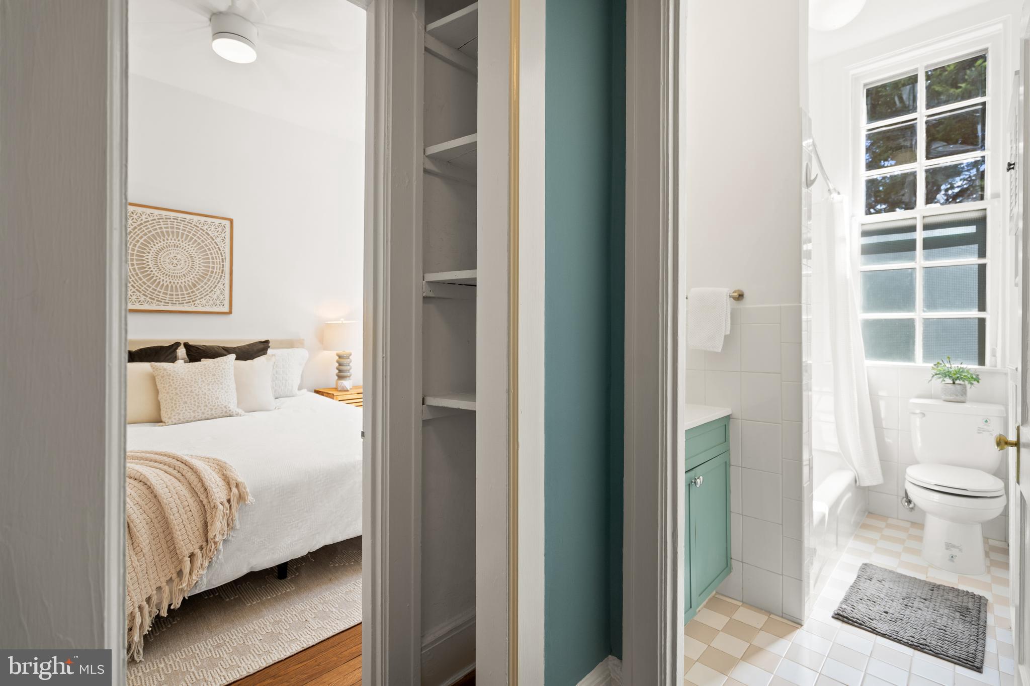 3039 Macomb Street Northwest, Unit 23 Washington, DC 20008 - Photo 23 of 45 Hall to bedroom and bath