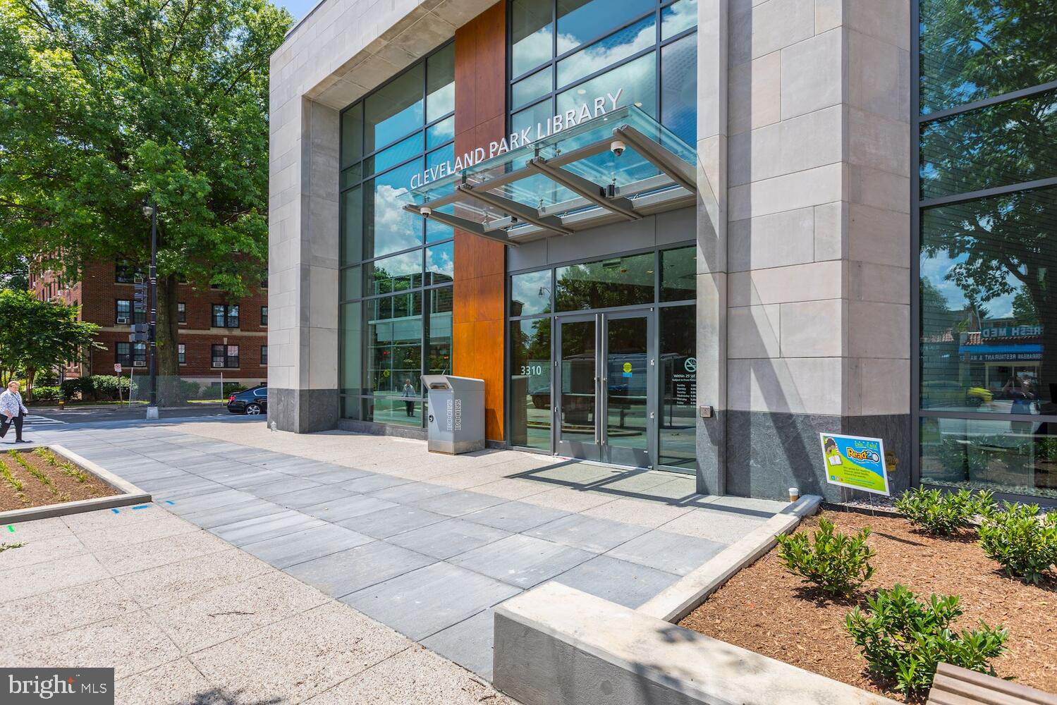 3039 Macomb Street Northwest, Unit 23 Washington, DC 20008 - Photo 39 of 45 Cleveland Park library