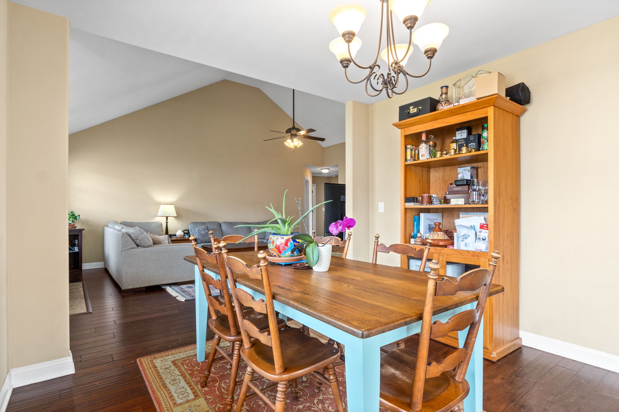 3784 Suiter Road Clarksville, TN 37040 - Photo 15 of 28 a view of a dining room with furniture wooden floor and chandelier