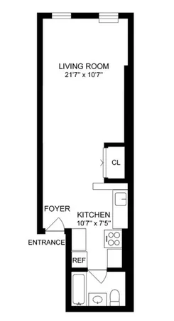 $525,000 | 186 East 2nd Street, Unit 5 | East Village