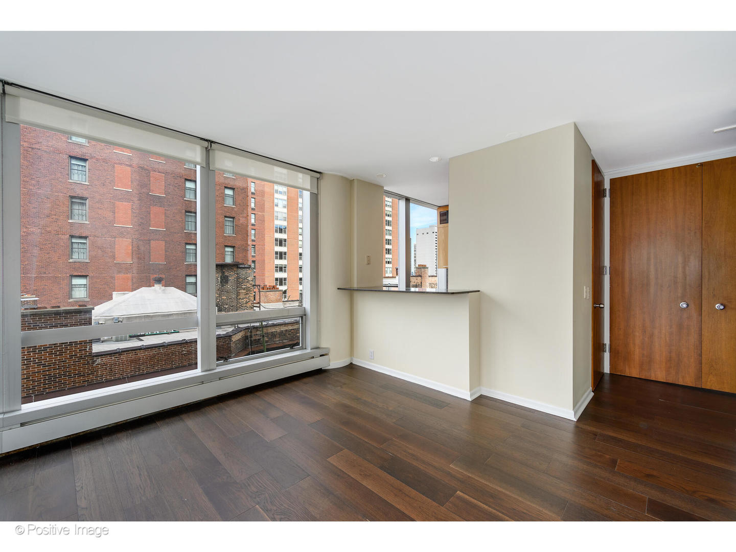 1300 North Astor Street, Unit 10D Chicago, IL 60610 - Photo 8 of 25 a view of an empty room with wooden floor and a window