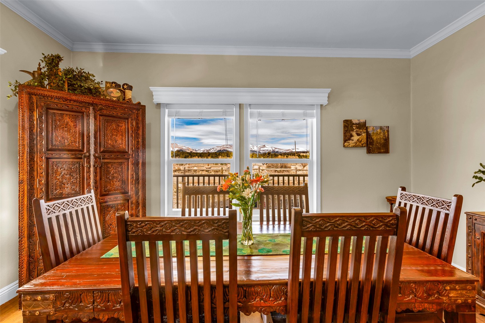 108 A Sun Rock Road, Unit A Fairplay, CO 80440 - Photo 7 of 48 a view of a porch with a swing