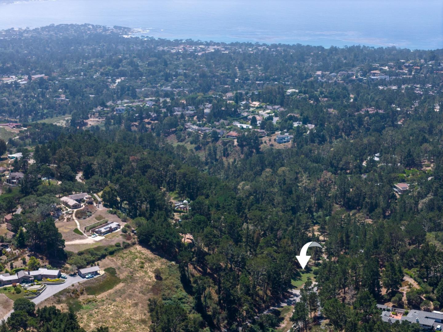 504 Aguajito Road Carmel, CA 93923 - Photo 7 of 8 an aerial view of a city