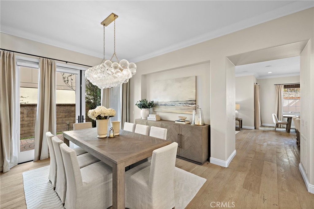 7 Julia Street Ladera Ranch, CA 92694 - Photo 9 of 52 a view of a dining room with furniture window and wooden floor