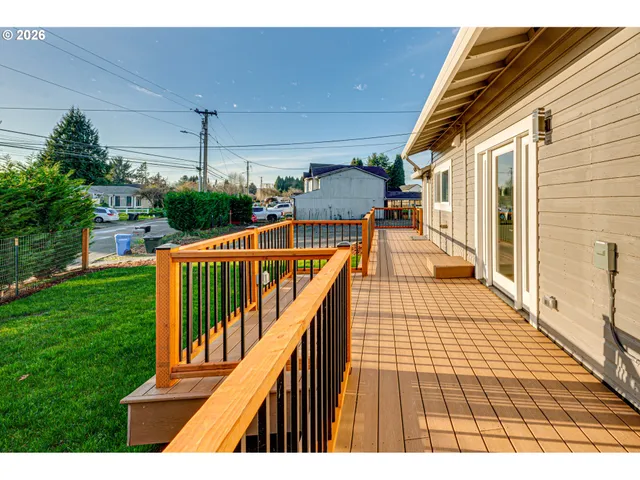 a view of swimming pool with a patio