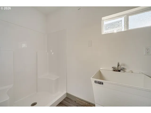 a bathroom with a sink