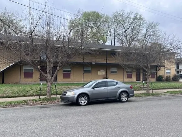 front view of house with a yard