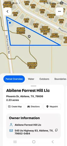 $129,900 | Tbd Phoenix Drive, Abilene, TX 79606