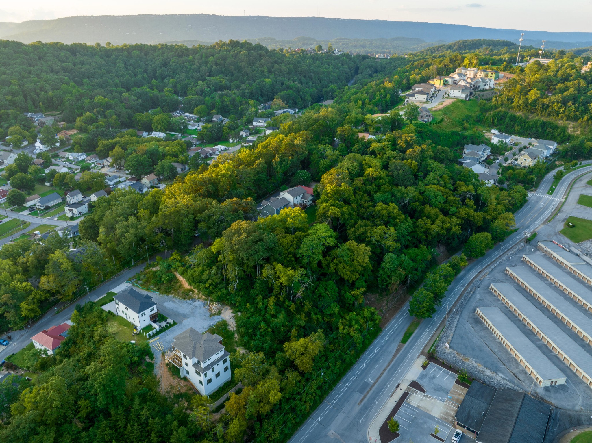 949 Dallas Road Chattanooga, TN 37405 - Photo 13 of 20 a view of a city with lush green forest