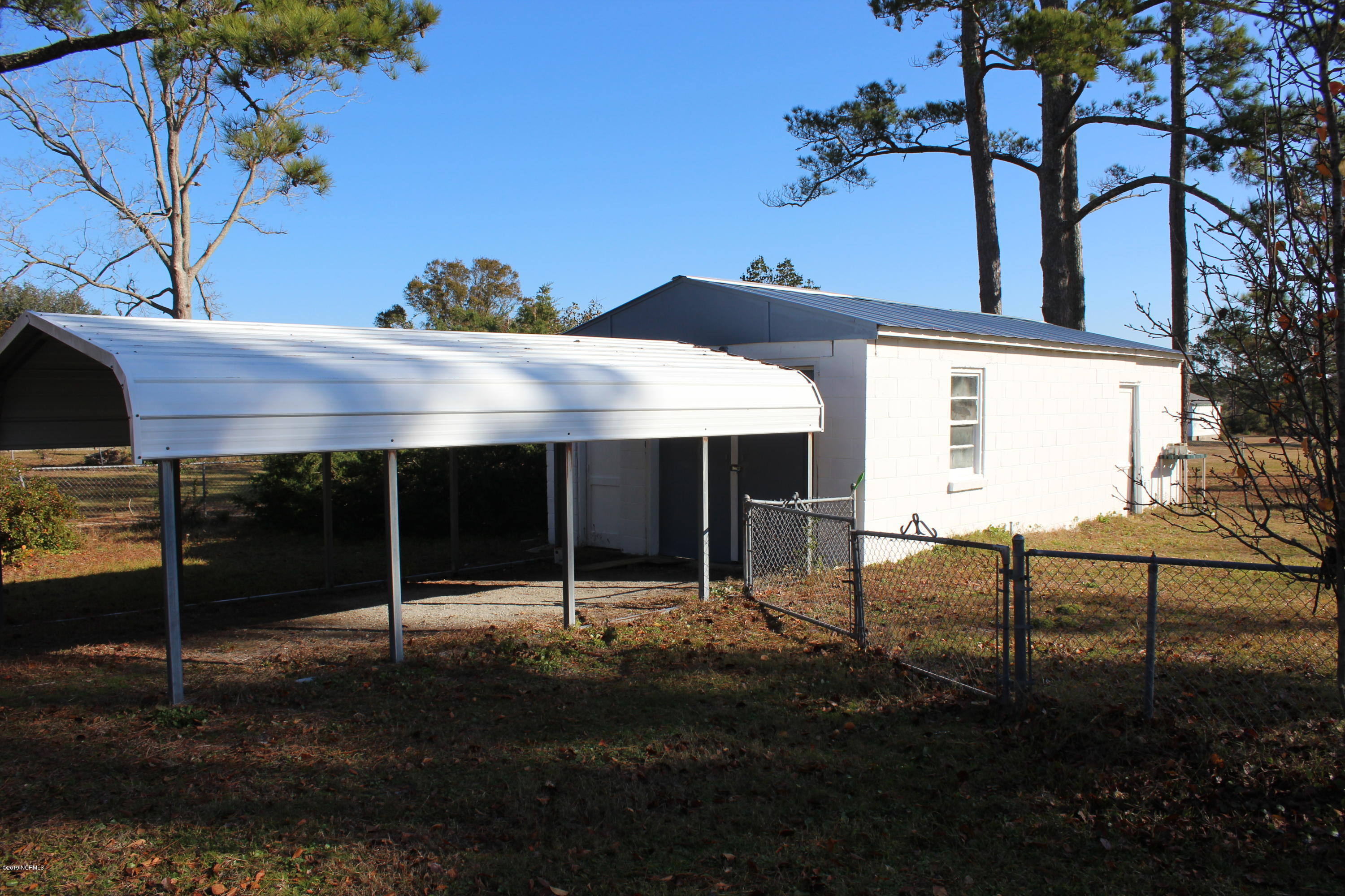 1329 Newport Loop Road Newport, NC 28570 - Photo 16 of 23 Carport & Detached Garage/Workshop