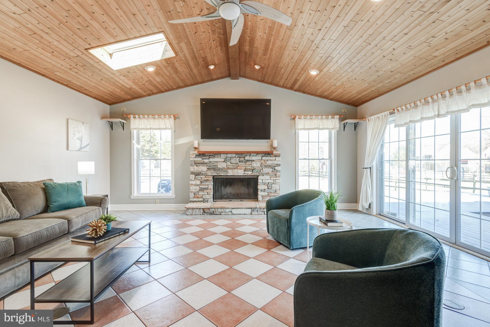 21 Oakview Drive Newark, DE 19702 - Photo 35 of 65 a living room with furniture and a fireplace