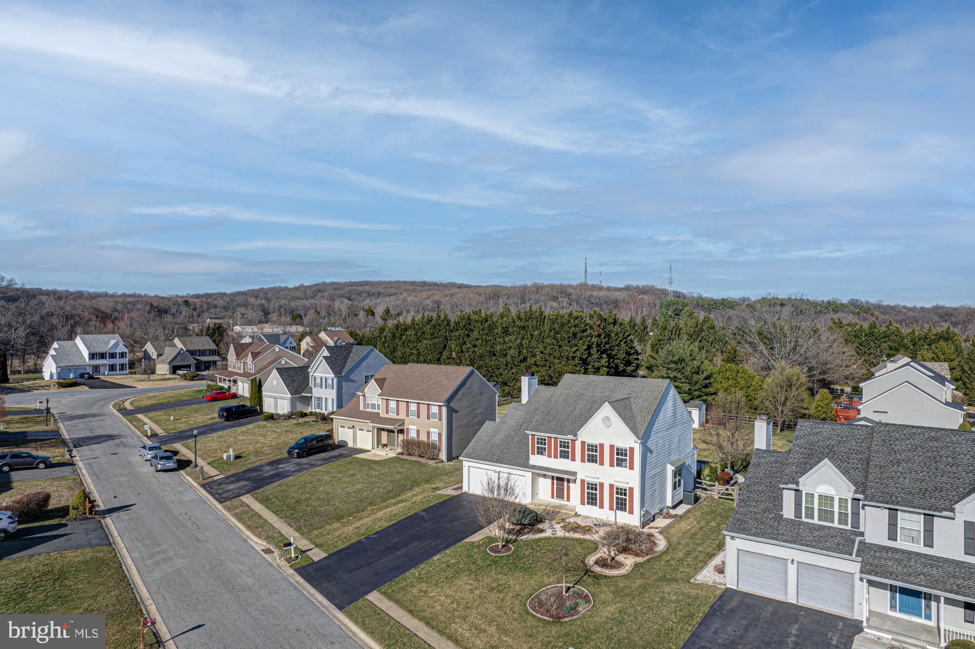 21 Oakview Drive Newark, DE 19702 - Photo 62 of 65 an aerial view of residential houses with city view and buildings