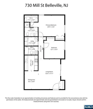 $365,000 | 730 Mill Street, Unit F10, Belleville, NJ 07109