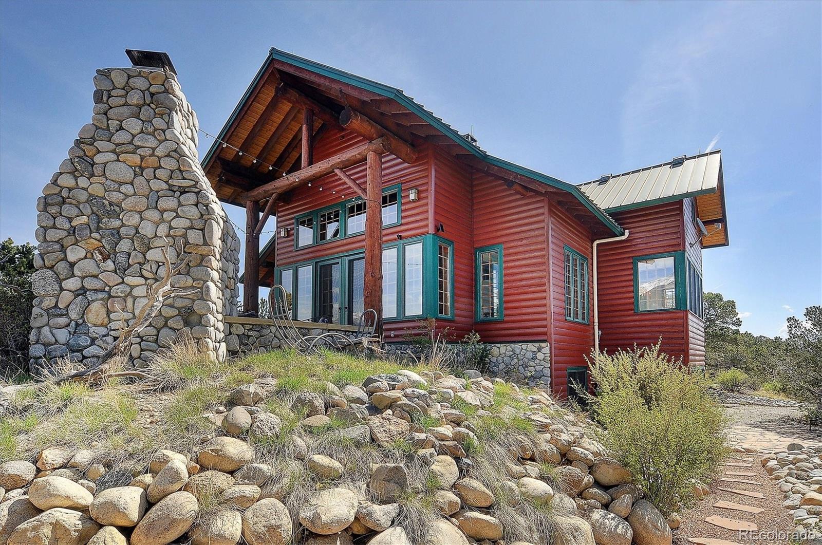 16750 Kiowa Road Salida, CO 81201 - Photo 43 of 50 a backyard of a house with lots of green space