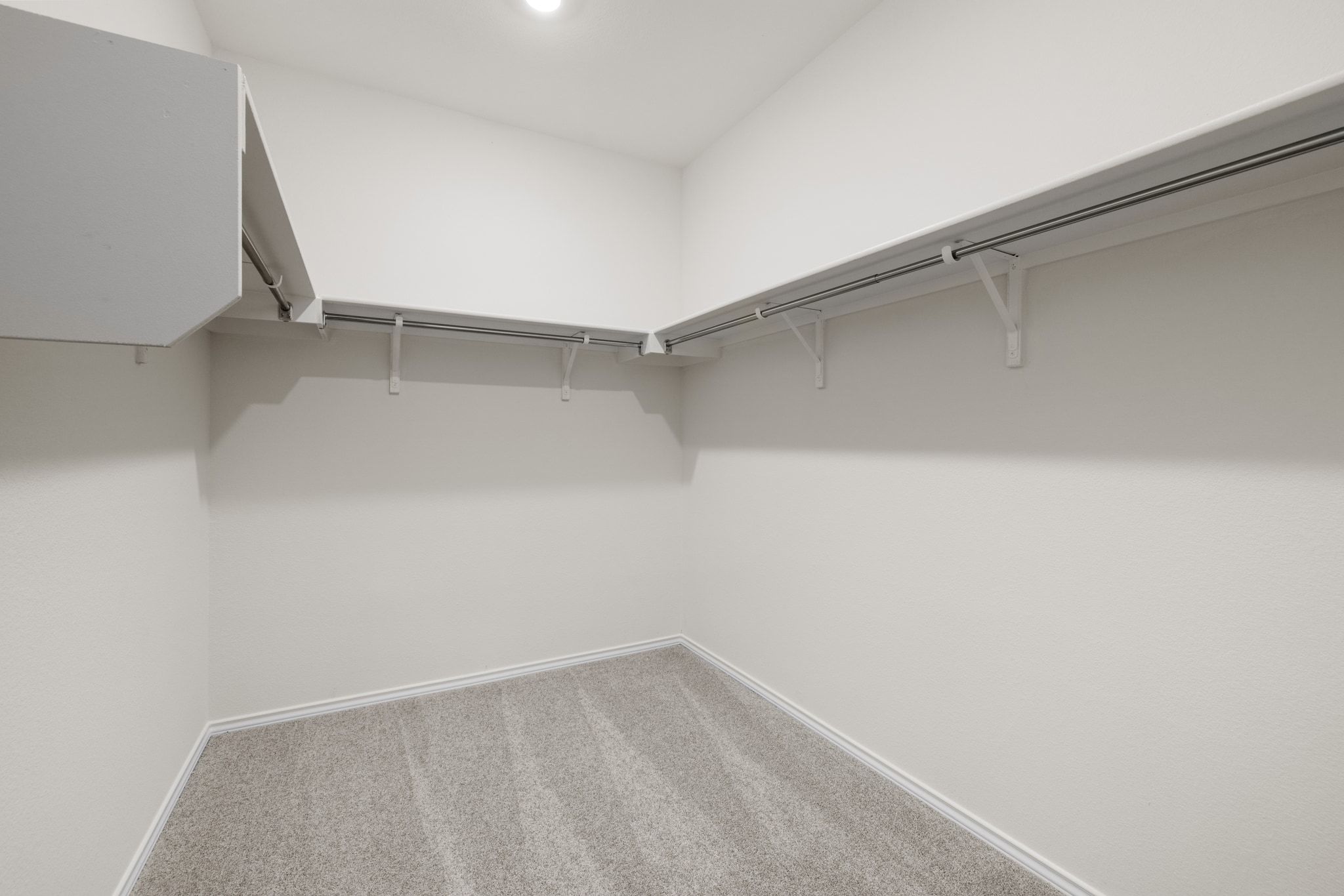 248 Feathers Street Jarrell, TX 76537 - Photo 17 of 32 a view of an empty walk in closet