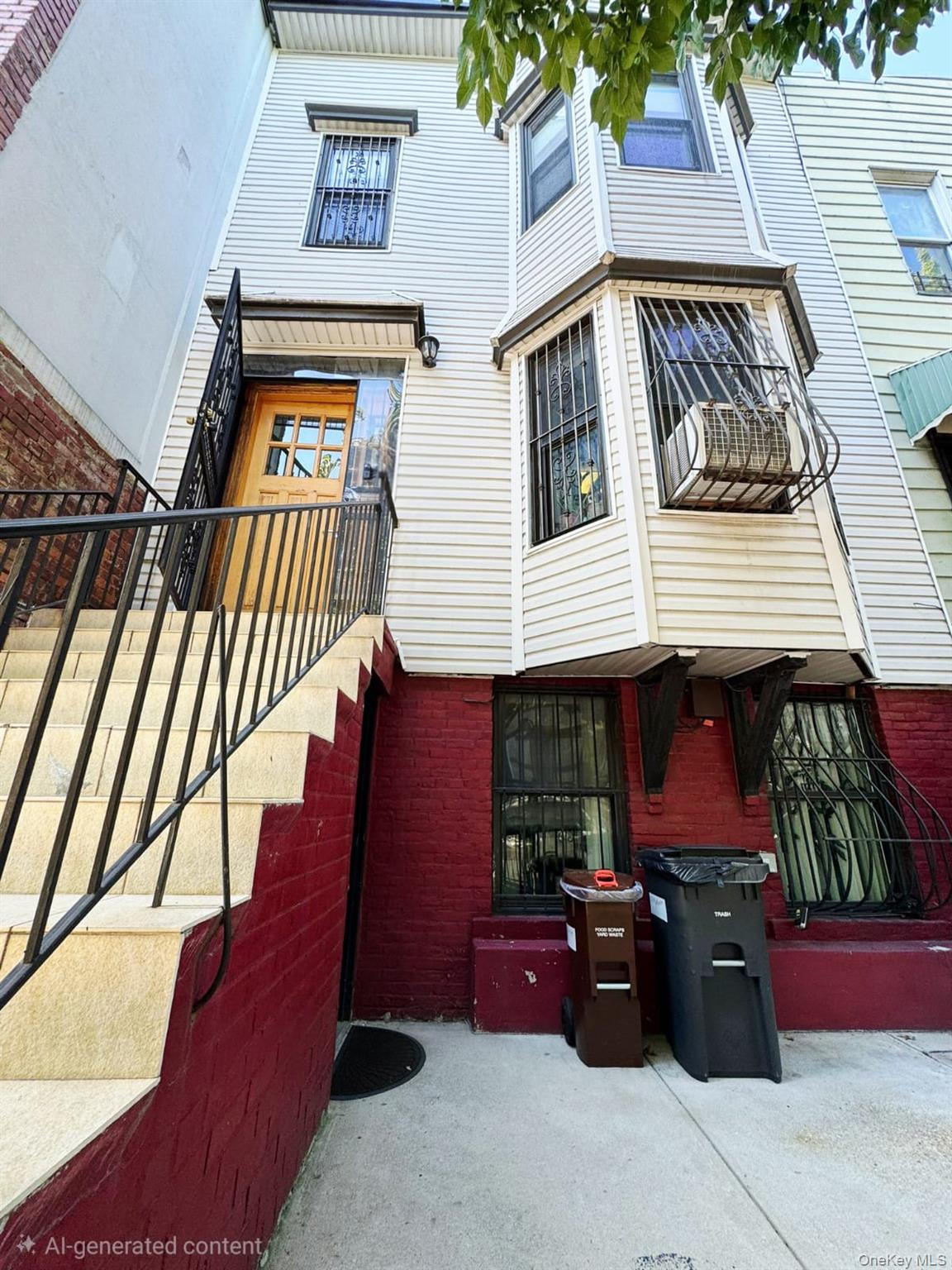 1231 Putnam Avenue Brooklyn, NY 11221 - Photo 1 of 20 a view of a house with entryway and wooden stairs