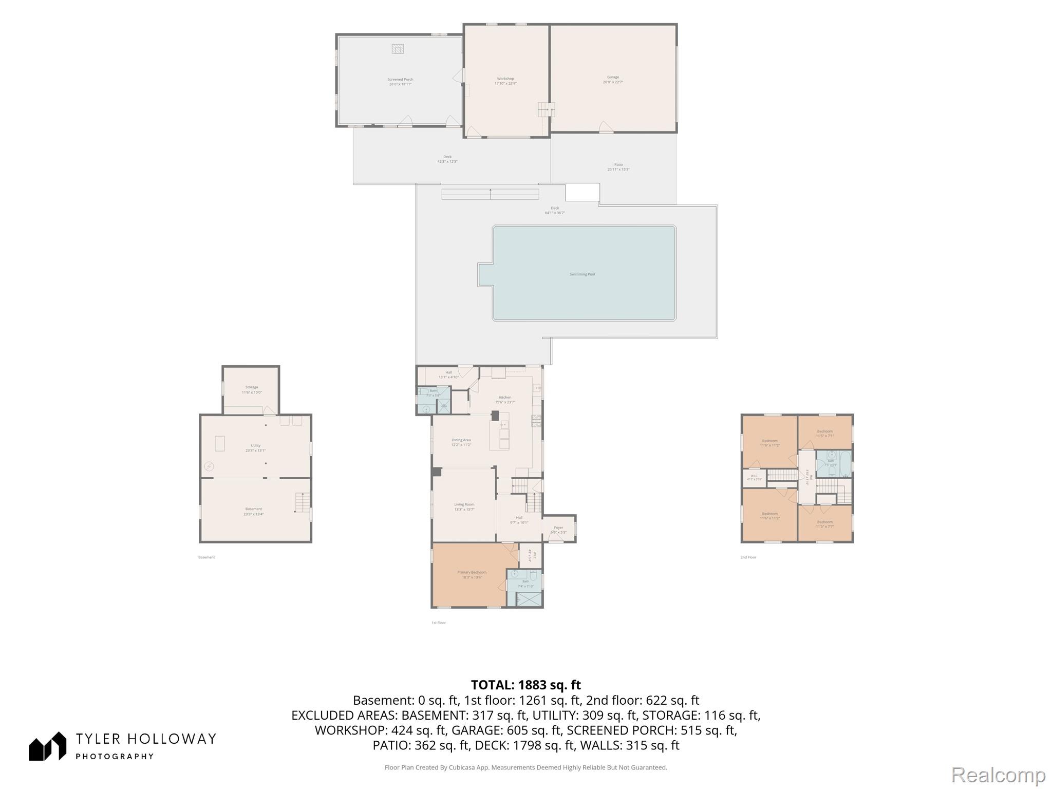 4860 Blue Bush Road Monroe, MI 48162 - Photo 56 of 59 Floor plan