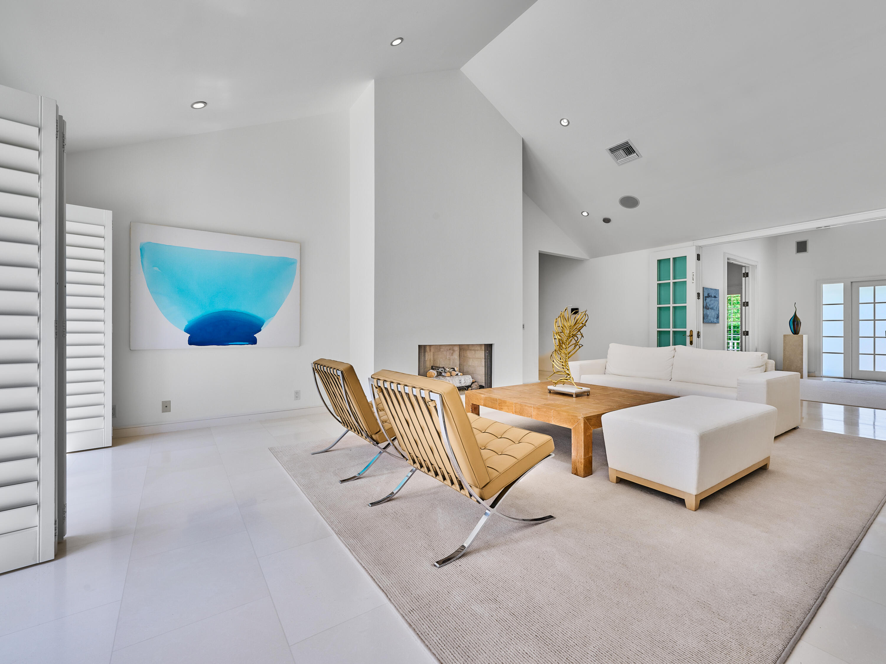 222 Monterey Road Palm Beach, FL 33480 - Photo 7 of 58 Living Room Toward Front Entry